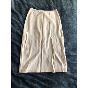 Stretch pencil skirt